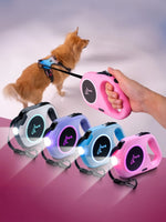 Load image into Gallery viewer, LED Retractable Leash