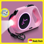 Load image into Gallery viewer, LED Retractable Leash